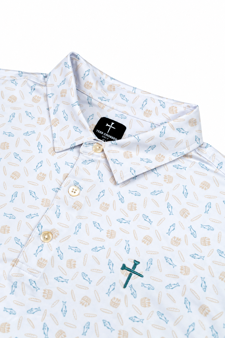 Christian golf polo Bible verse 