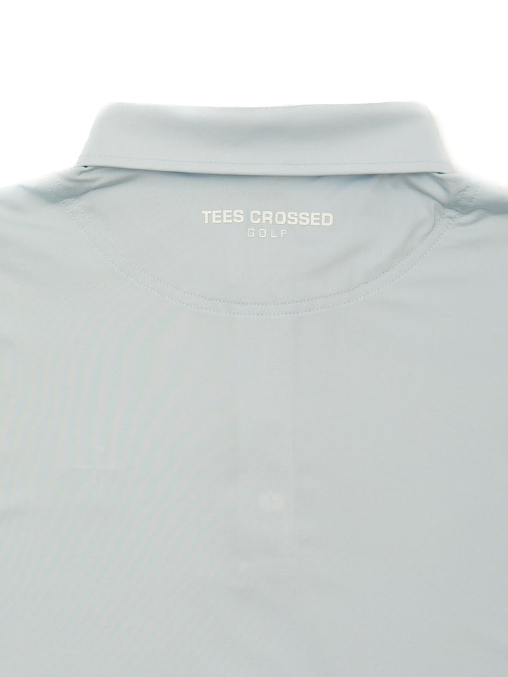 Christian Golf Polo Light Blue