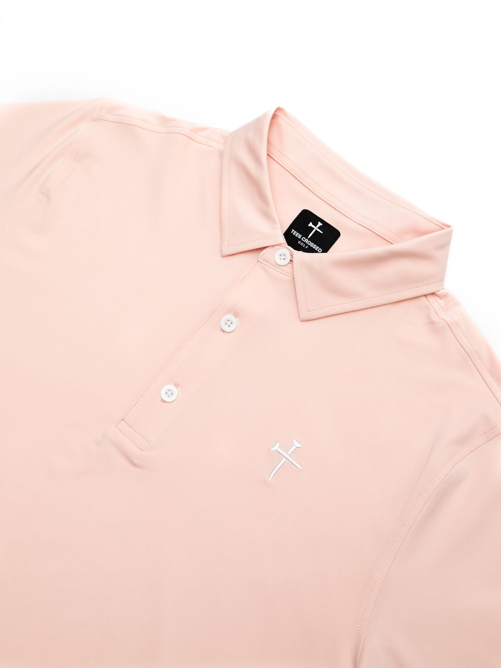 Christian Golf Polo Pink 