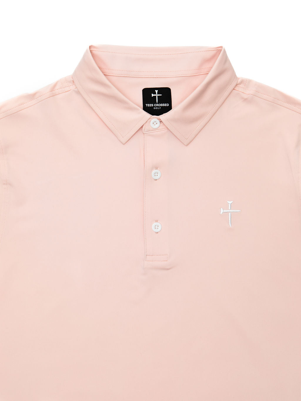 Christian Golf Polo Pink 