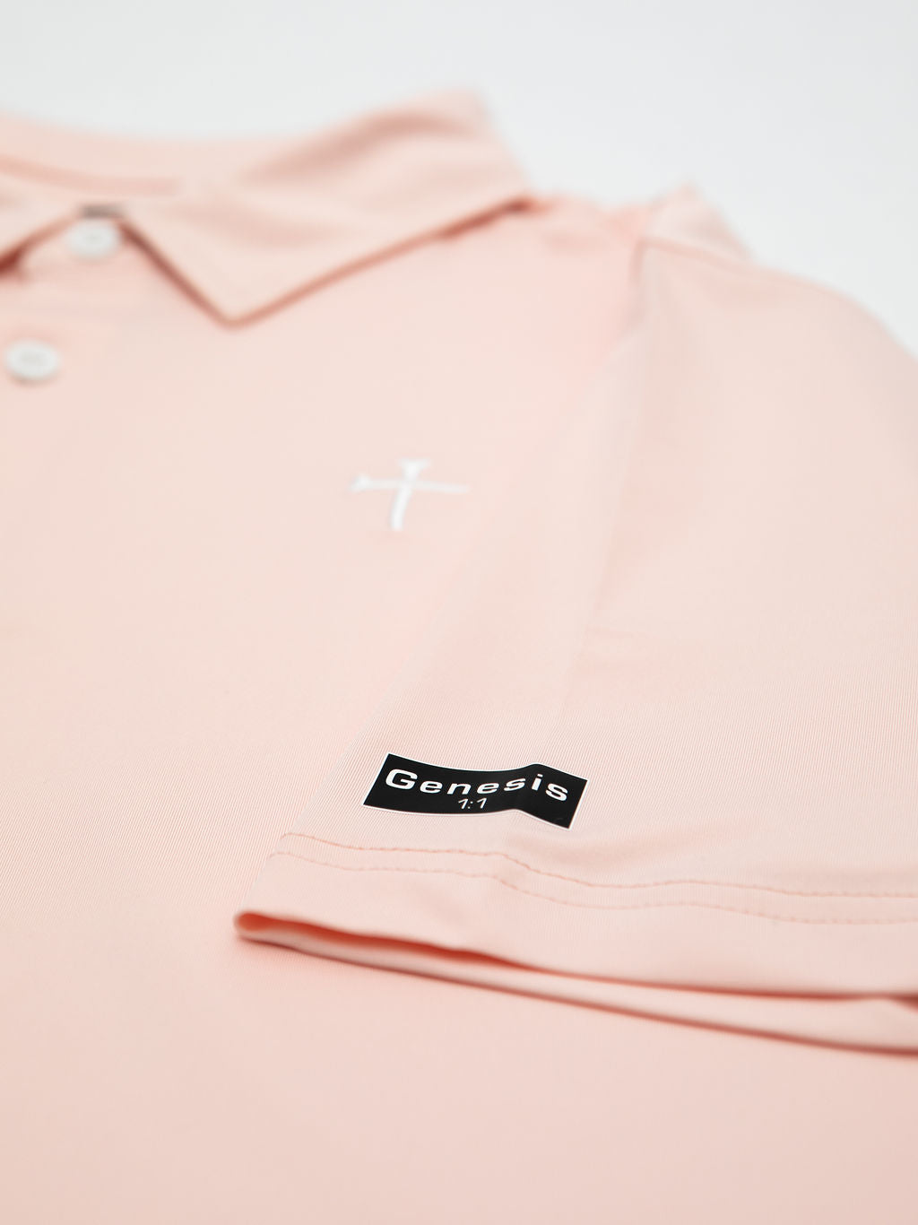 Christian Golf Polo Pink 