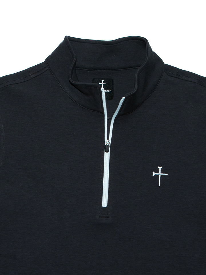 Christian Golf Quarter Zip Gray 