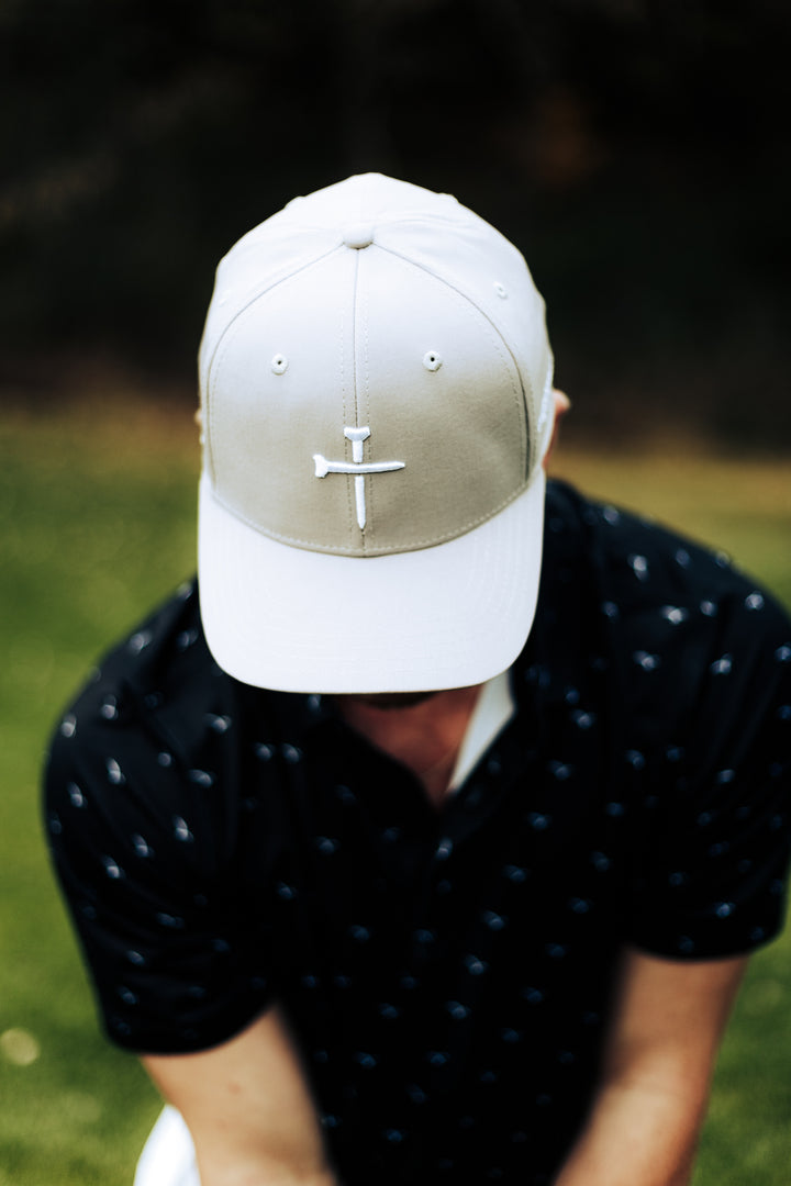 Christian Golf Hat Gray 