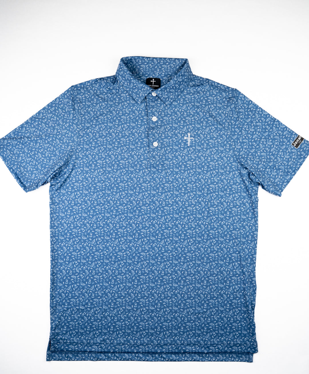 Jonah and the Whale Polo Tees Crossed Golf Christian Golf Brand 