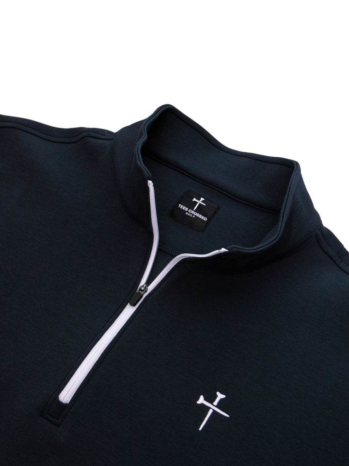 Christian Golf Quarter Zip Navy