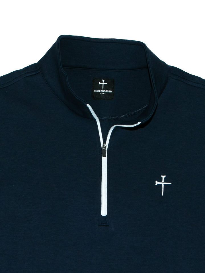 Christian Golf Quarter Zip Navy