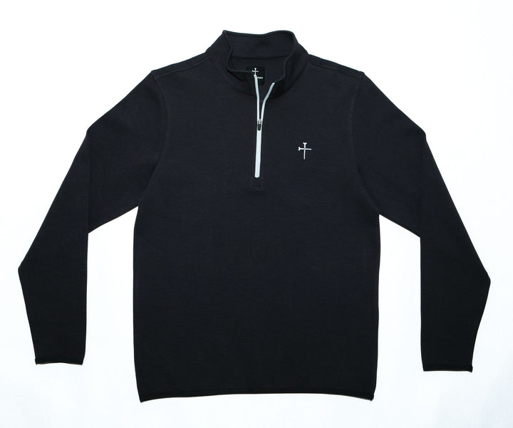 Christian Golf Quarter Zip Gray 