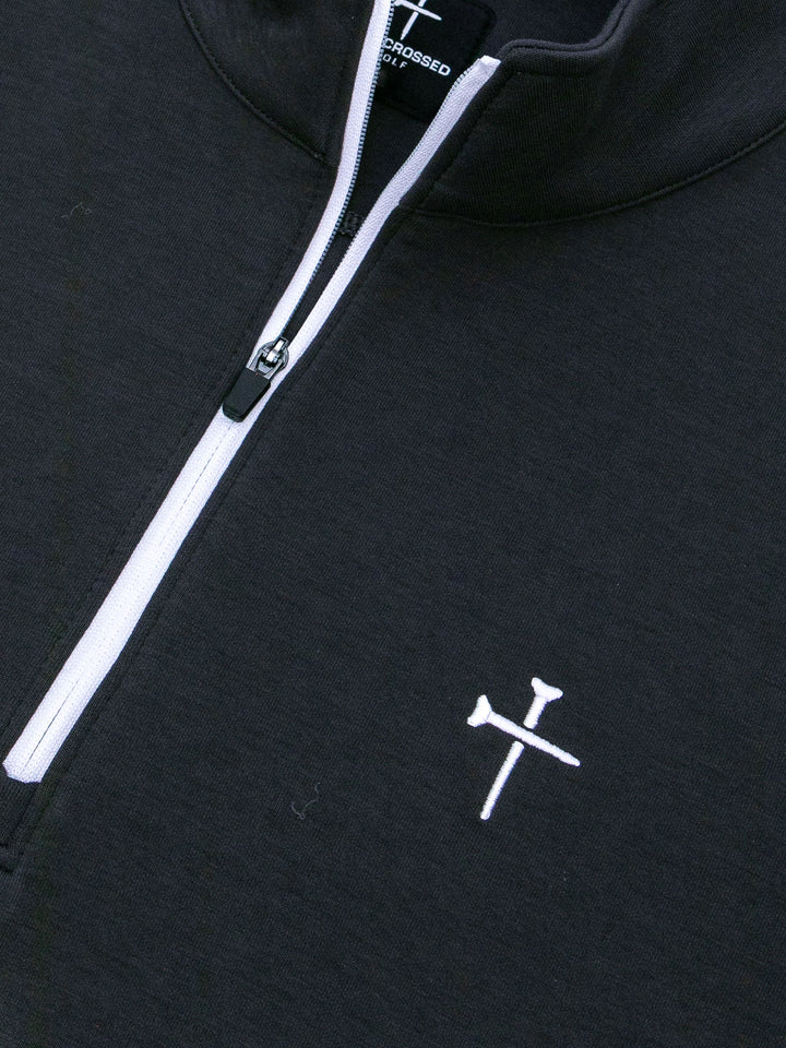 Christian Golf Quarter Zip Gray 
