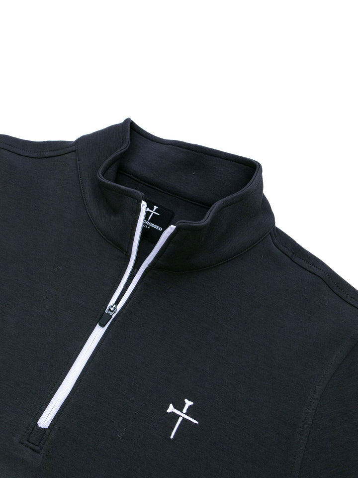 Christian Golf Quarter Zip Gray 