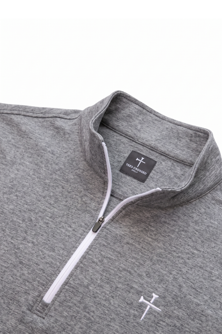 Kingdom Quarter Zip - Heather Gray