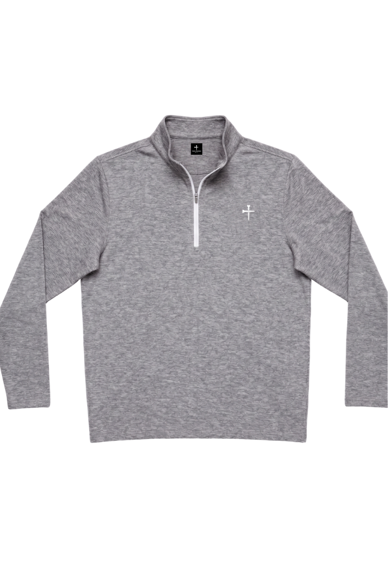 Kingdom Quarter Zip - Heather Gray