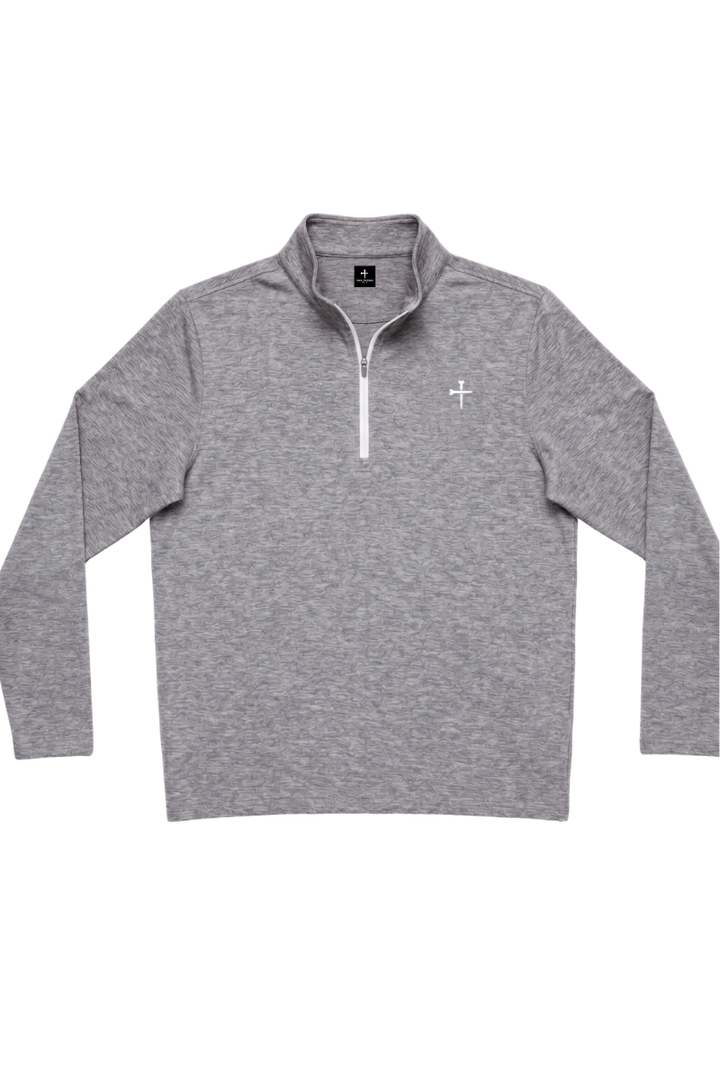 Kingdom Quarter Zip - Heather Gray