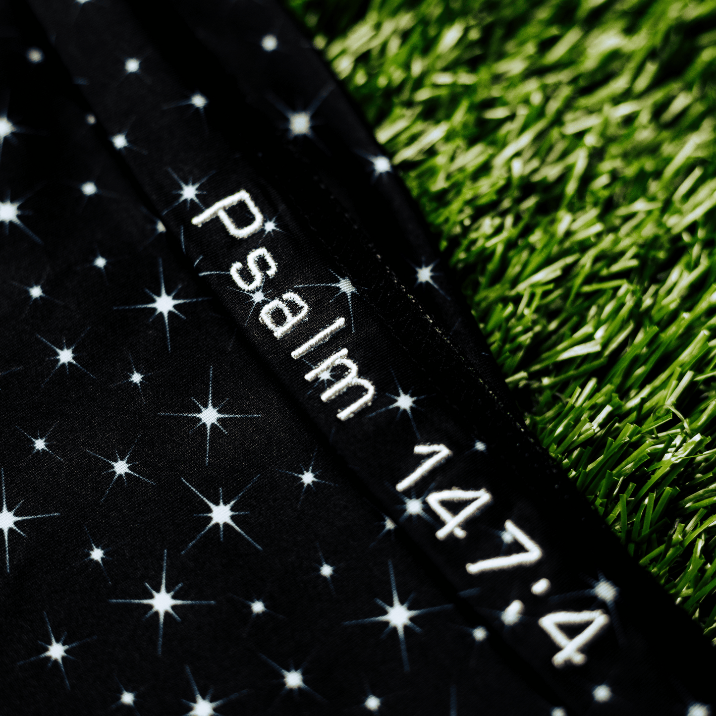 Christian Golf Polo - Stars Psalm Text