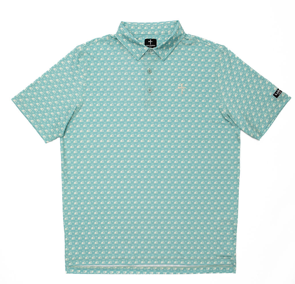 [ NEW ] Empty Tomb Polo - Green and Yellow