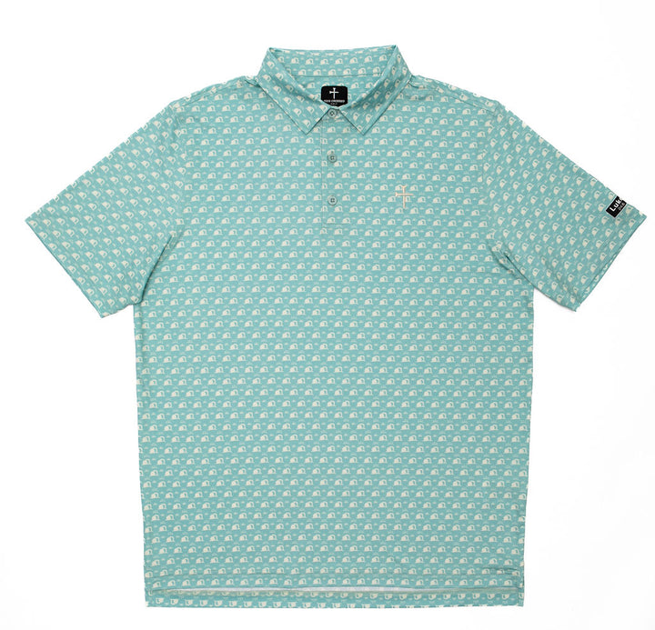 [ NEW ] Empty Tomb Polo - Green and Yellow