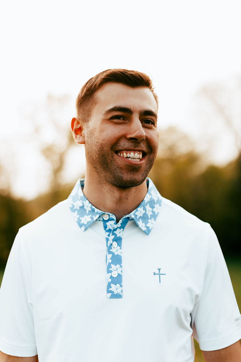 cross country polo shirts Lilies Polo - Blue Blue / XL