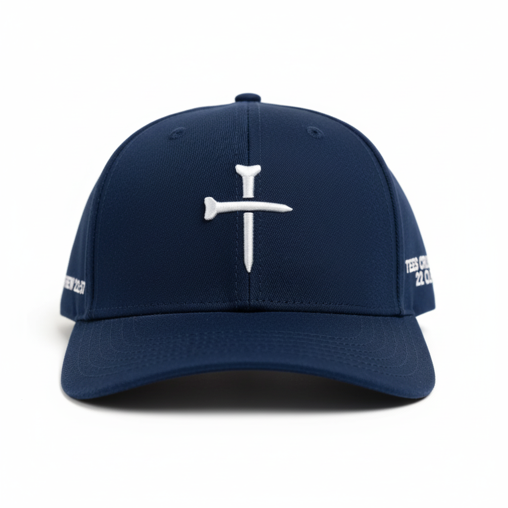 Christian Golf Hat Navy