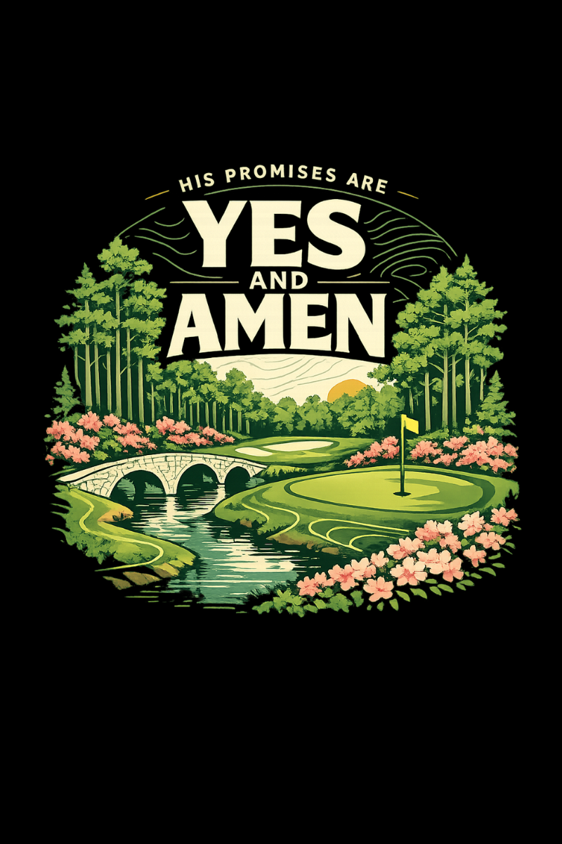 Yes and Amen Shirt - Christian Golf Masters 